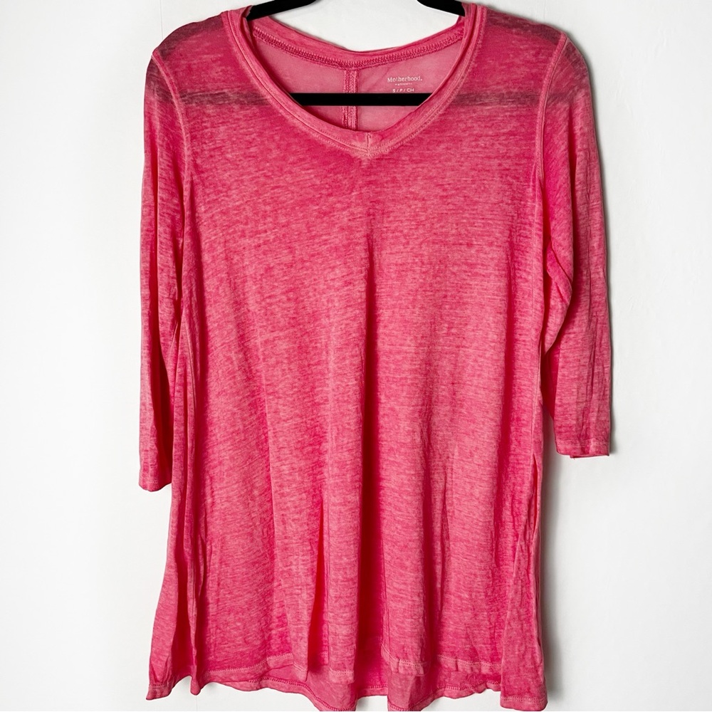 Motherhood Maternity 3/4 Sleeve Top Sz S